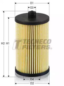 TECNECO FILTERS gs0486e -  Топливный фильтр